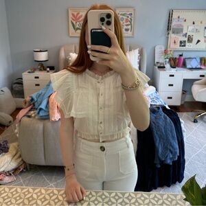 LoveShackFancy Nora Heritage Top